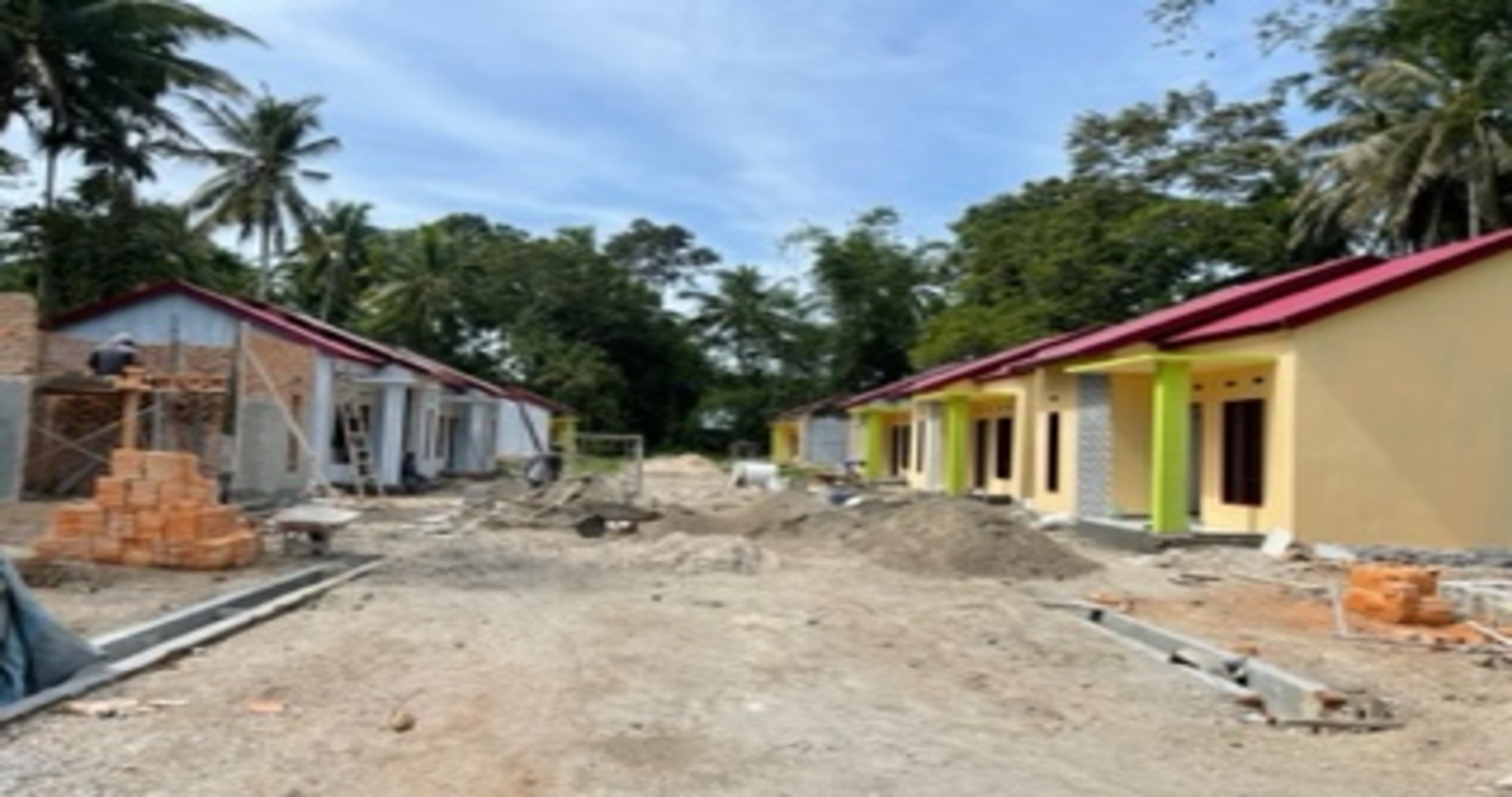 Foto posisi tengah lokasi